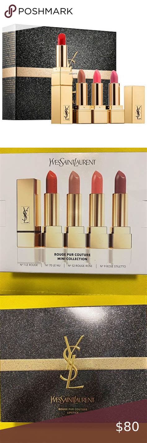 ysl limited edition lipstick set|best ysl lipstick shades.